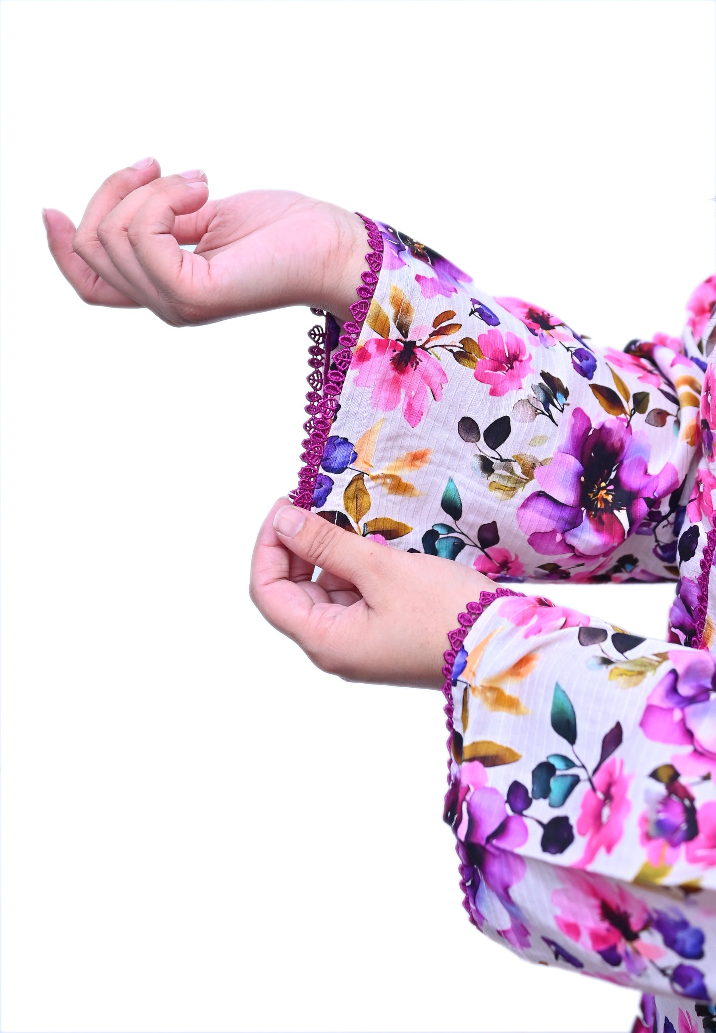 Stitched 2 Pc Sapphire Bana Dora Lilan