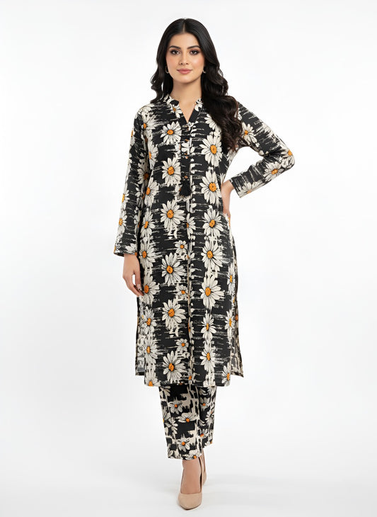 Stitched 2 Pc Sapphire Bana Dora Lilan