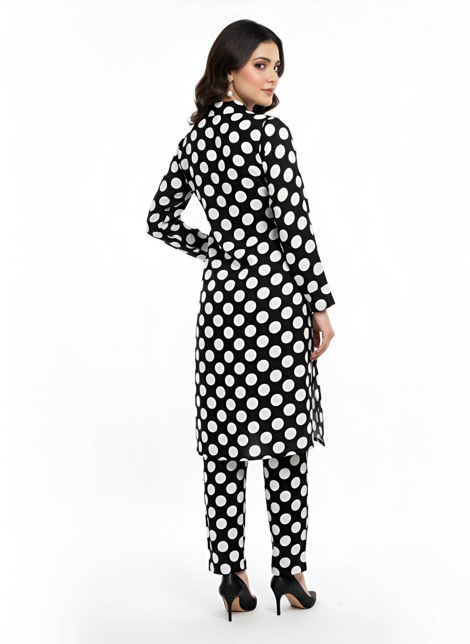 Stitched 2 Pc Sapphire Bana Dora Lilan