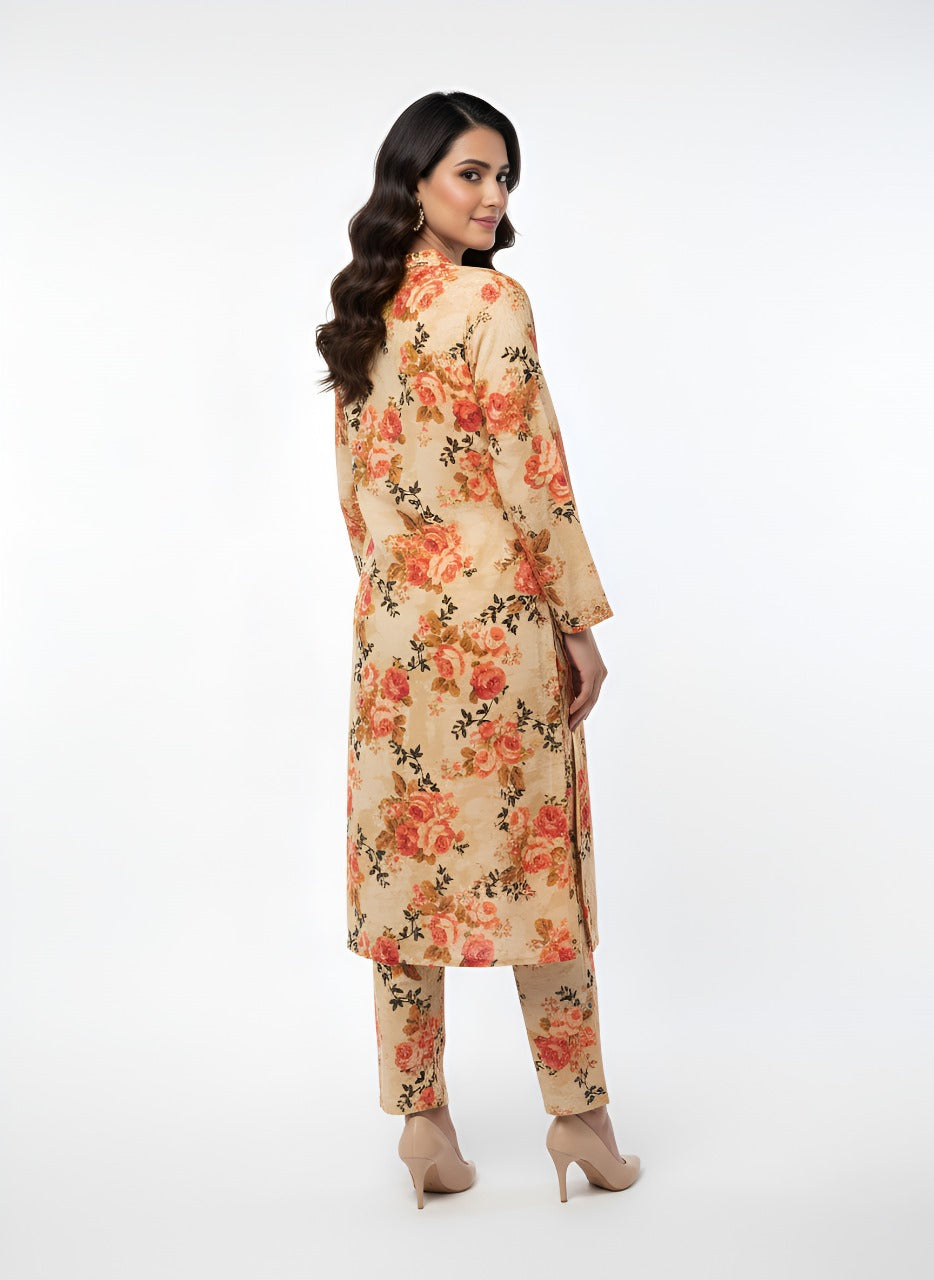Stitched 2 Pc Sapphire Bana Dora Lilan