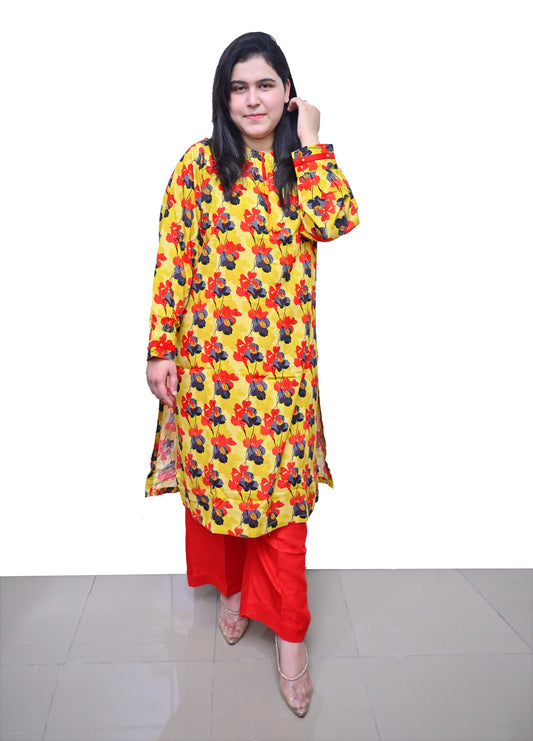 Stitched 2 Pc Sapphire Bana Dora Lilan