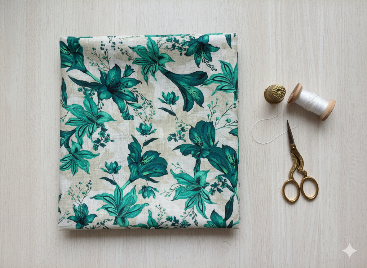 2 PIECE-SAPPHIRE KHADDAR