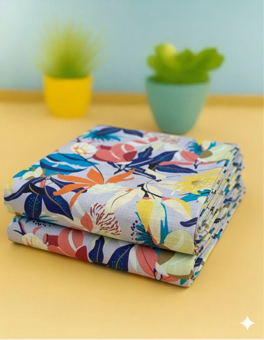 2 PIECE-SAPPHIRE KHADDAR