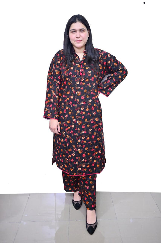 Stitched 2 Pc Sapphire Bana Dora Lilan