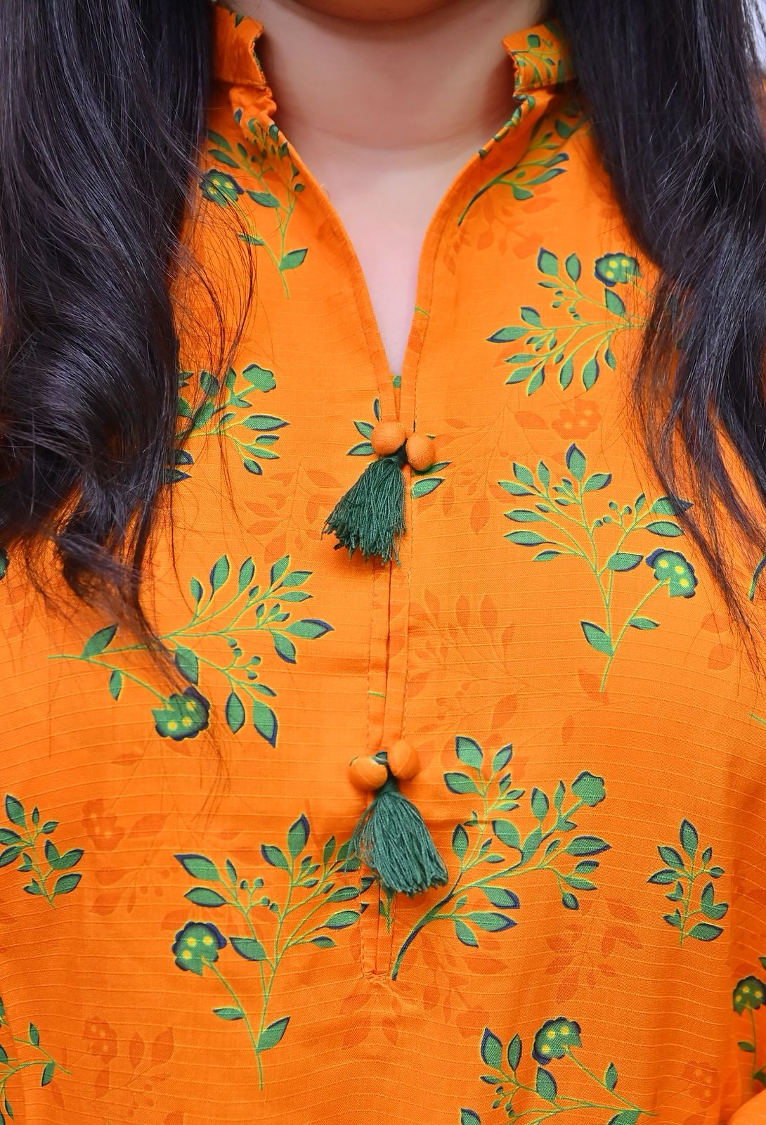 Stitched 2 Pc Sapphire Bana Dora Lilan