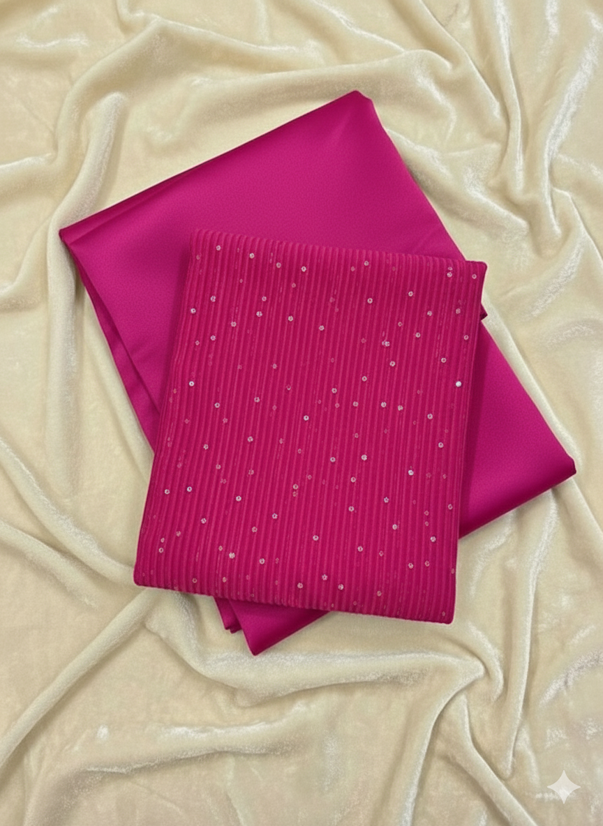 2 PC-Imported Micro Velvet, Shirt & Trouser Both Velvet