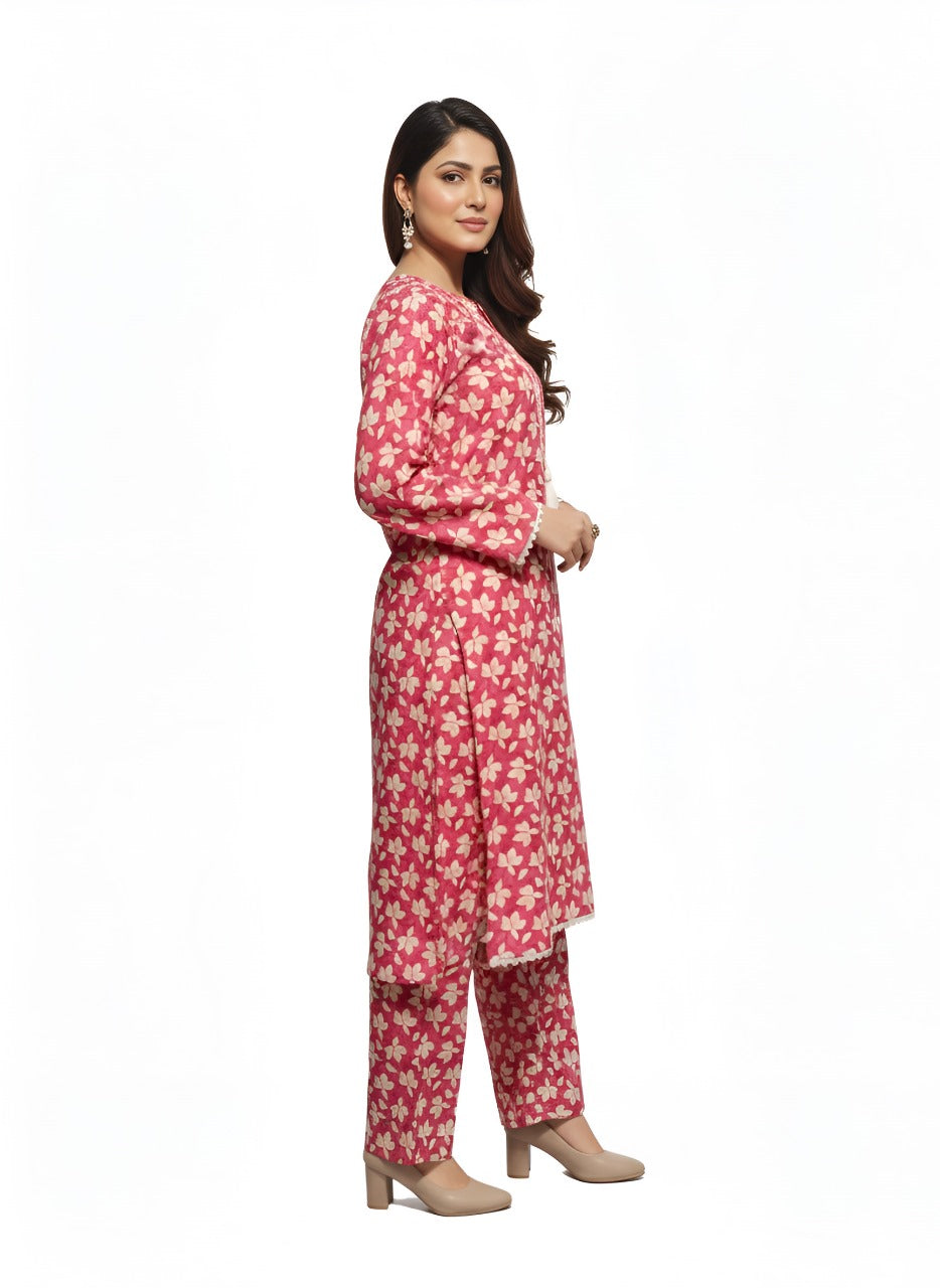 Stitched 2 Pc Sapphire Bana Dora Lilan