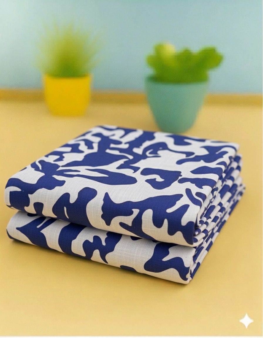 2 PIECE-SAPPHIRE KHADDAR