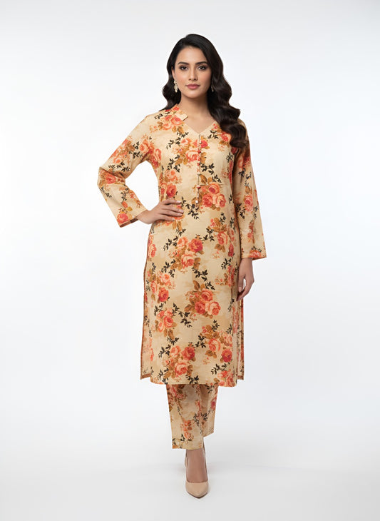 Stitched 2 Pc Sapphire Bana Dora Lilan