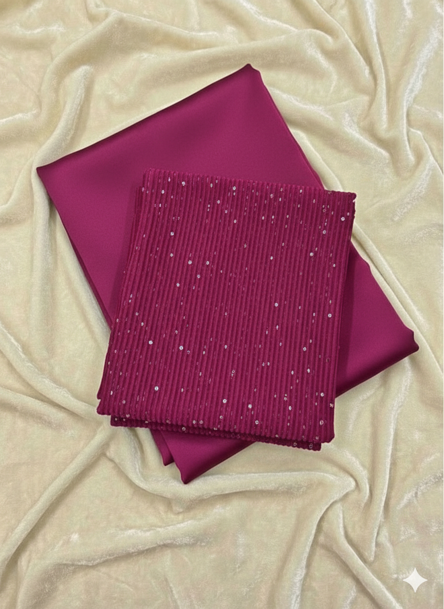 2 PC-Imported Micro Velvet, Shirt & Trouser Both Velvet