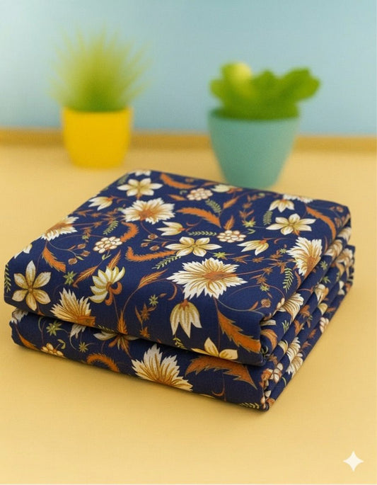 2 PIECE-SAPPHIRE KHADDAR