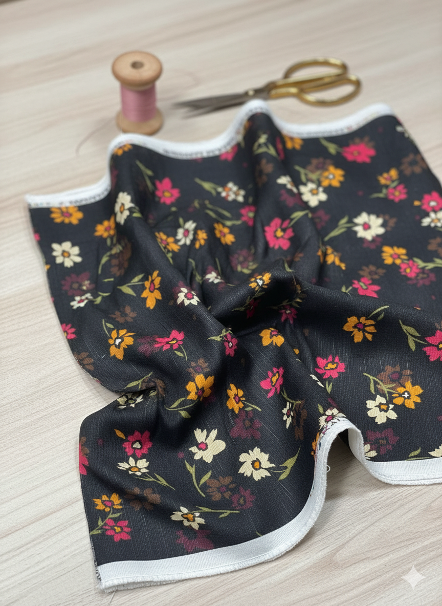 2 PIECE-SAPPHIRE KHADDAR