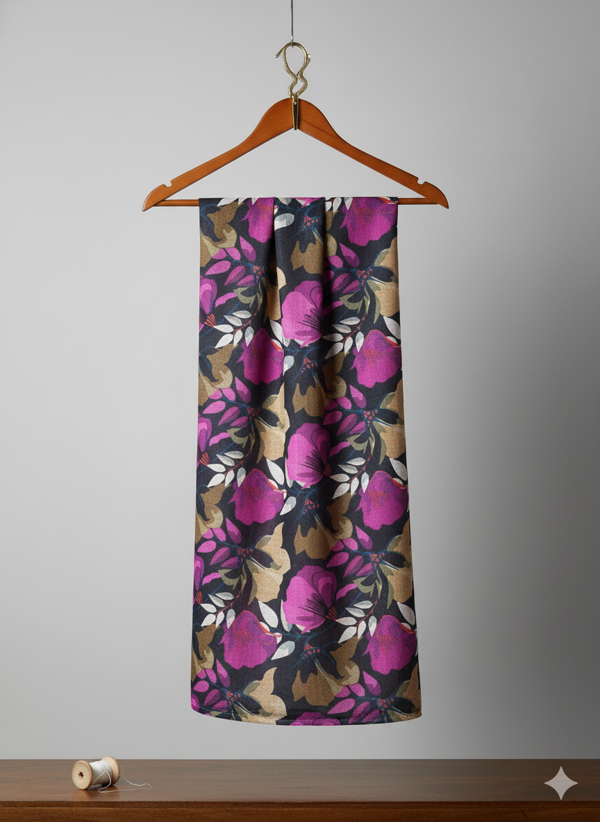 2 PIECE-SAPPHIRE KHADDAR