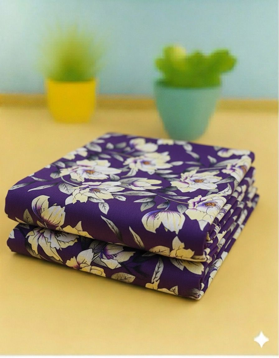 2 PIECE-SAPPHIRE KHADDAR