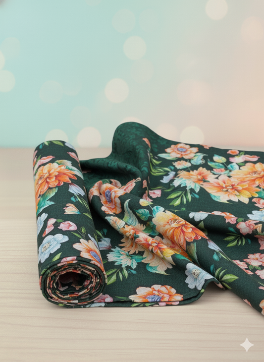 2 PIECE-SAPPHIRE KHADDAR