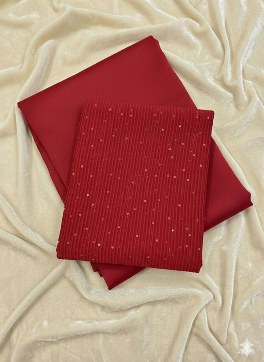 2 PC-Imported Micro Velvet, Shirt & Trouser Both Velvet