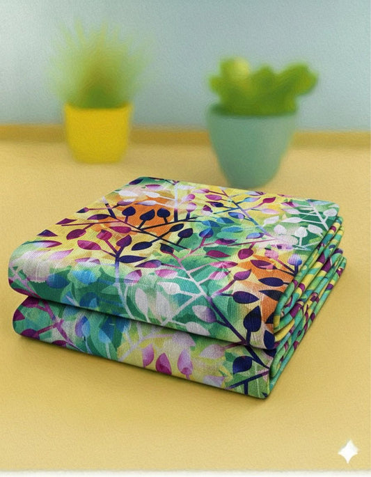 2 PIECE-SAPPHIRE KHADDAR