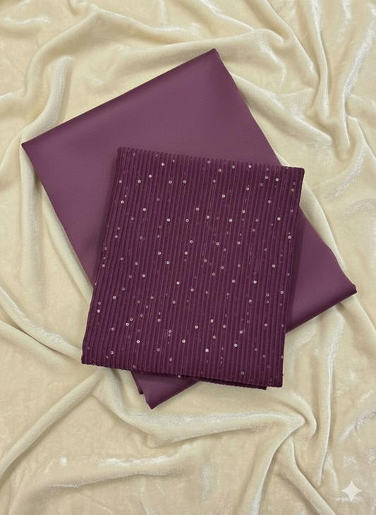 2 PC-Imported Micro Velvet, Shirt & Trouser Both Velvet