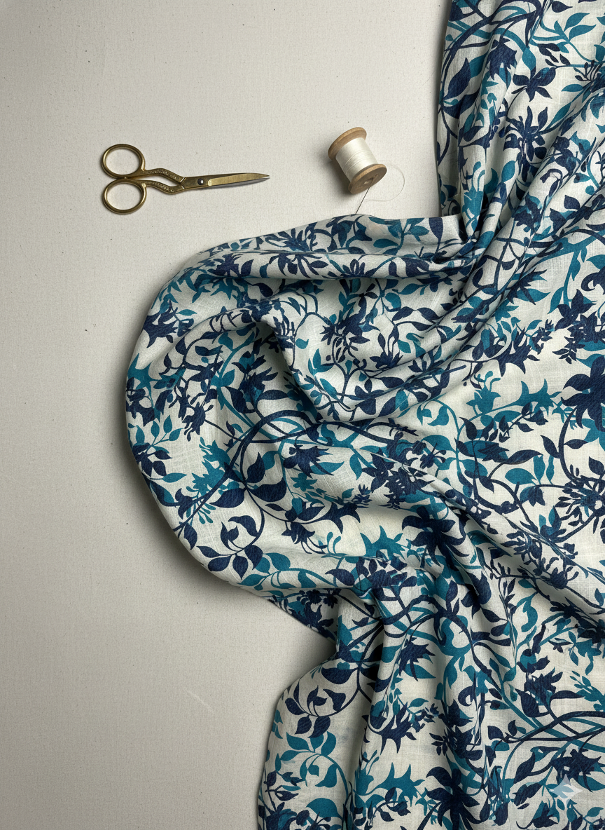 2 PIECE-SAPPHIRE KHADDAR