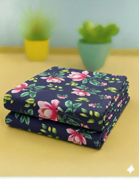 2 PIECE-SAPPHIRE KHADDAR