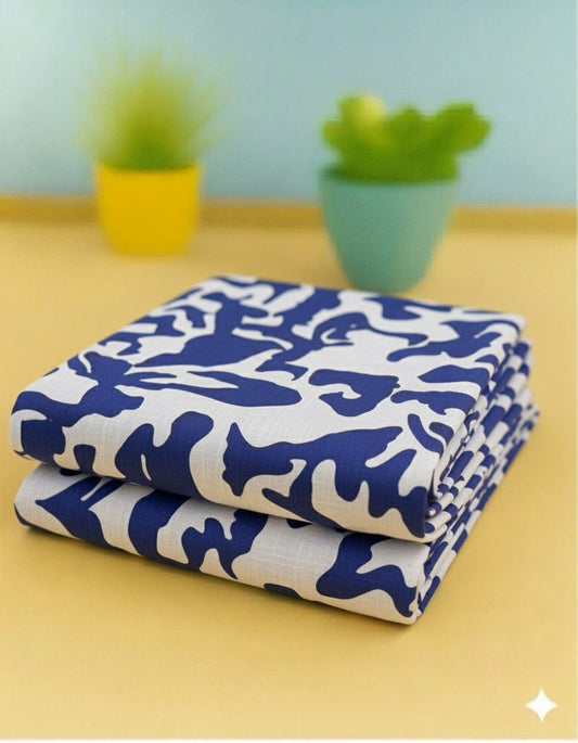 2 PIECE-SAPPHIRE KHADDAR