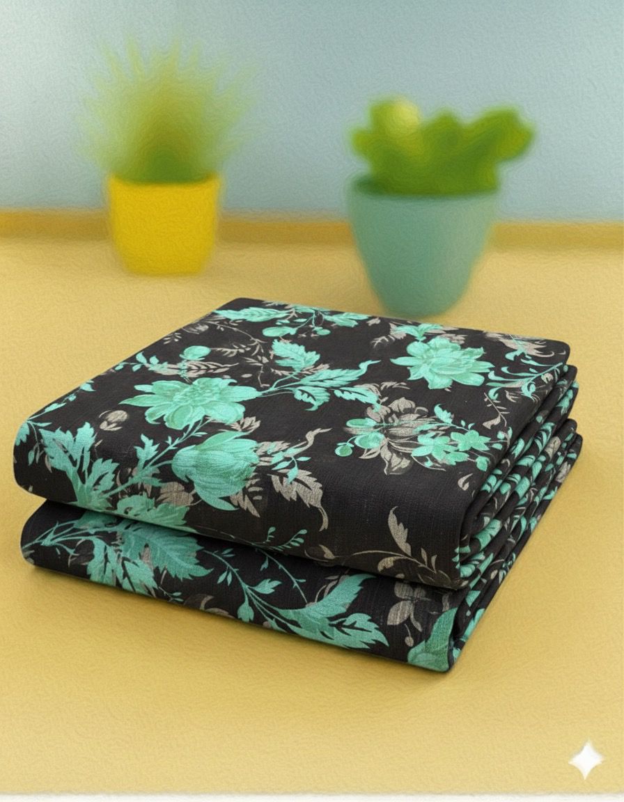 2 PIECE-SAPPHIRE KHADDAR