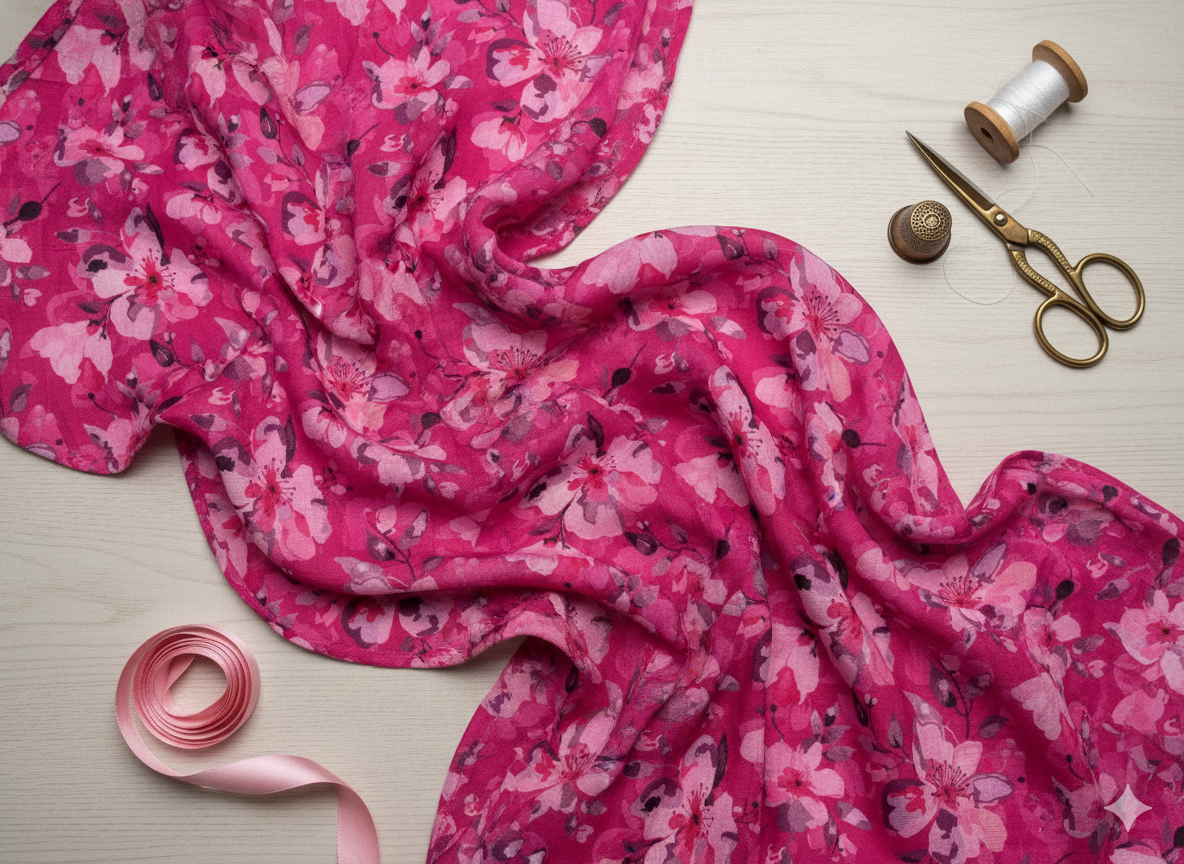 2 PIECE-SAPPHIRE KHADDAR